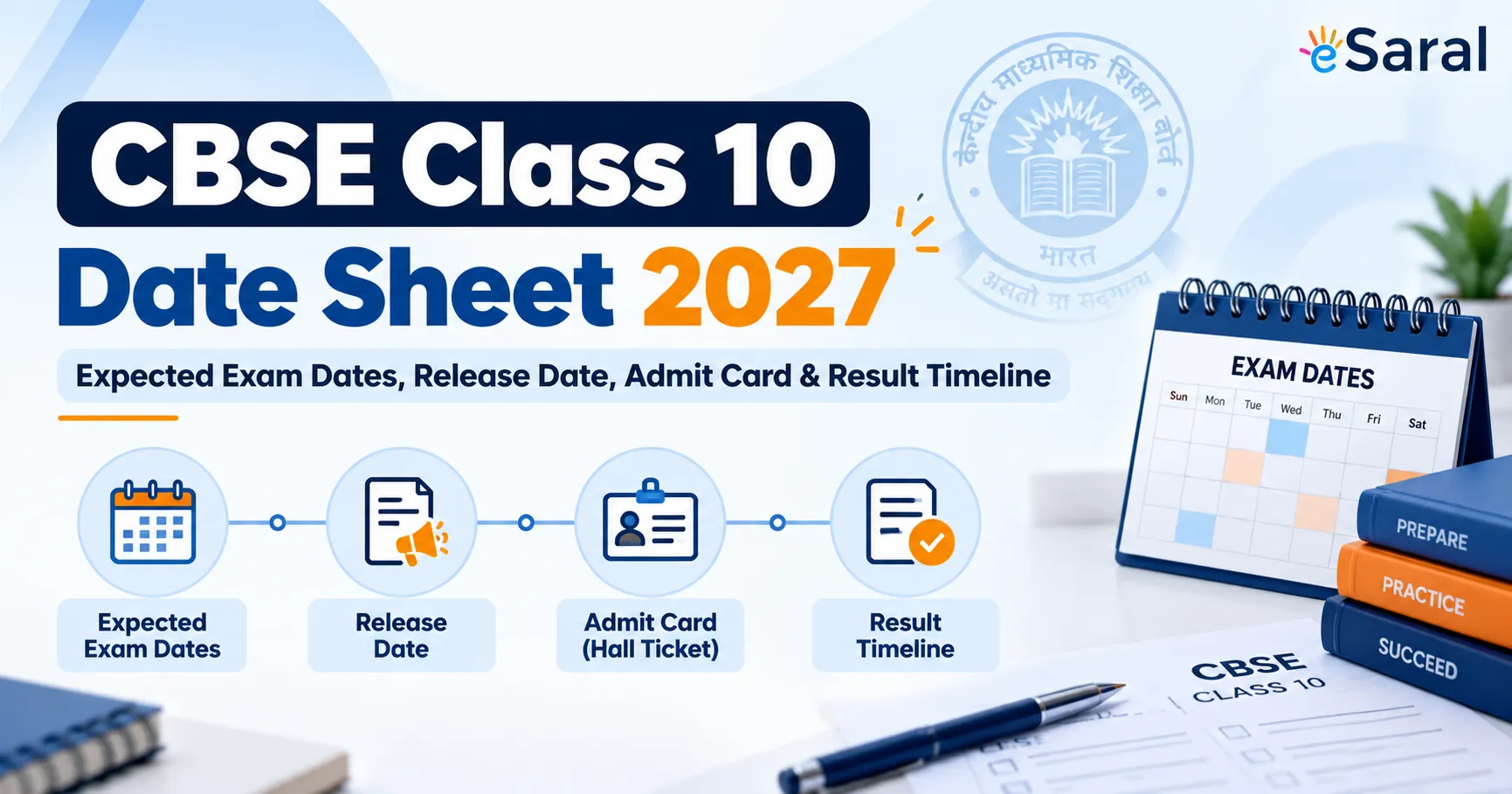 CBSE Class 10 Date Sheet 2027: Expected Exam Dates, Release Date, Admit Card & Result Timeline